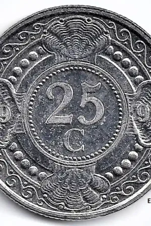 Zamów teraz Nederlandse Antillen 1996 25 Cent Beatrix UNC-