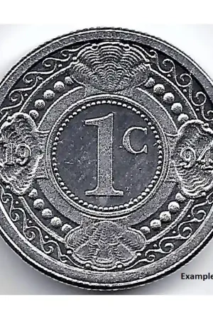 Promocja Nederlandse Antillen 1994 1 Cent Beatrix UNC (BU)