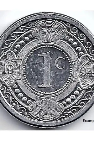 Nederlandse Antillen 1994 1 Cent Beatrix UNC Niska cena