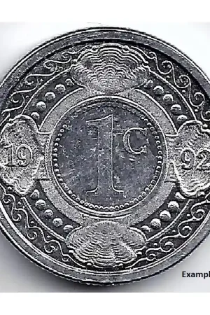 Ekspresowa dostawa Nederlandse Antillen 1992 1 Cent Beatrix UNC