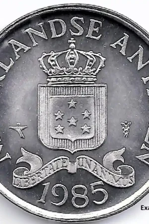 Oferta limitowana Nederlandse Antillen 1985 25 Cent Beatrix UNC