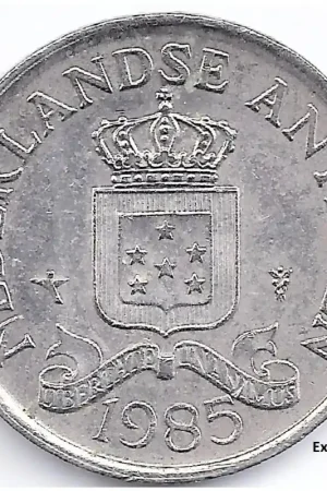 Tylko dziś Nederlandse Antillen 1985 25 Cent Beatrix P