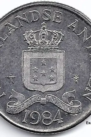 Nowość Nederlandse Antillen 1984 25 Cent Beatrix P