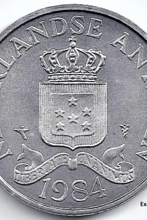 Nederlandse Antillen 1984 2,5 Cent Beatrix UNC Ostatnia szansa