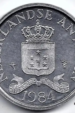 Nederlandse Antillen 1984 1 Cent Beatrix UNC (BU) Oferta limitowana
