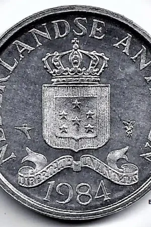 Nederlandse Antillen 1984 1 Cent Beatrix UNC Popularny