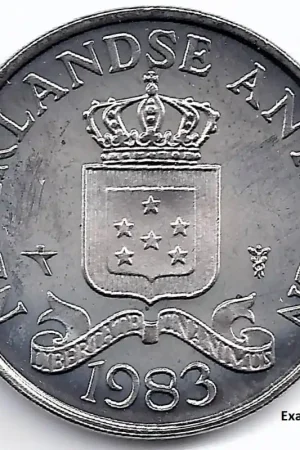 Nederlandse Antillen 1983 25 Cent Beatrix UNC Najlepsza cena