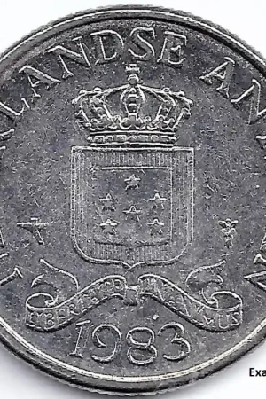 Wyprzedaż Nederlandse Antillen 1983 25 Cent Beatrix P