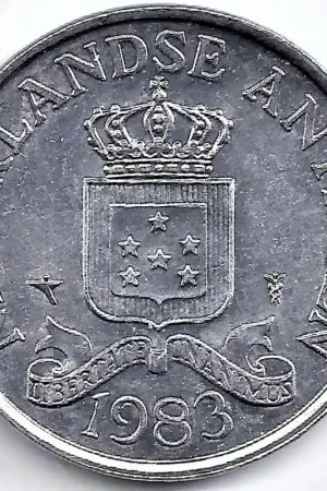 Nederlandse Antillen 1983 2,5 Cent Beatrix UNC Ekspresowa dostawa