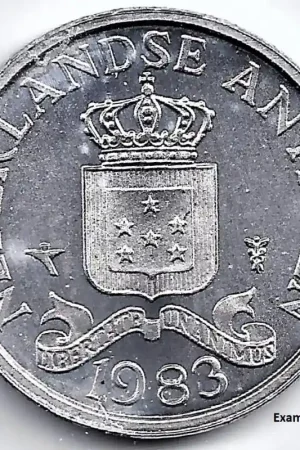 Nederlandse Antillen 1983 1 Cent Beatrix UNC (BU) Wysoka jakość