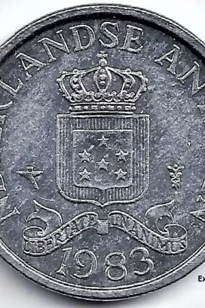Oferta Nederlandse Antillen 1983 1 Cent Beatrix UNC