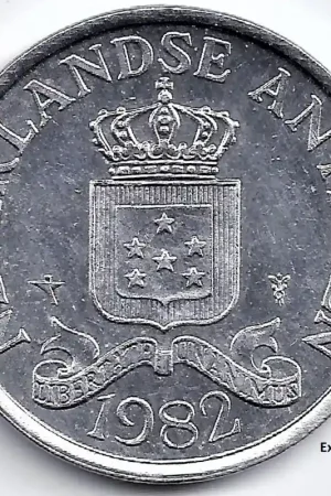 Nederlandse Antillen 1982 2,5 Cent Beatrix UNC- Premium