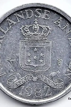 Darmowa dostawa Nederlandse Antillen 1982 1 Cent Beatrix UNC-