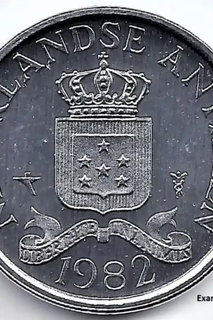 Nederlandse Antillen 1982 1 Cent Beatrix UNC (BU) Popularny