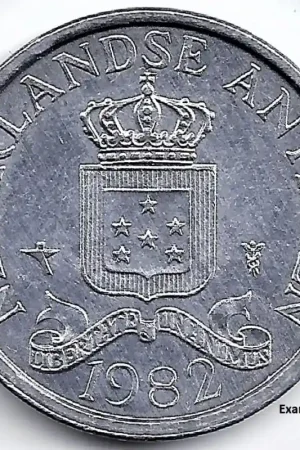 Nederlandse Antillen 1982 1 Cent Beatrix UNC Popularny