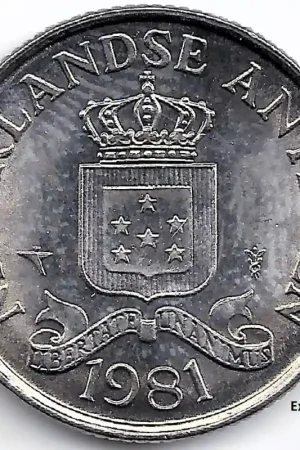 Nederlandse Antillen 1981 25 Cent Beatrix UNC Kup teraz