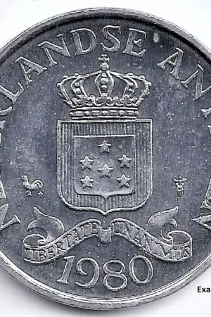 Szybka dostawa Nederlandse Antillen 1980 2,5 Cent Beatrix UNC