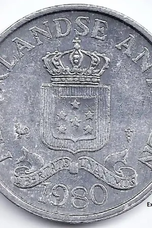 Nederlandse Antillen 1980 2,5 Cent Beatrix P+ Oferta limitowana