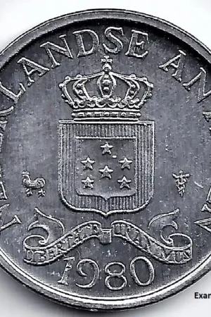 Kup teraz Nederlandse Antillen 1980 1 Cent Beatrix UNC (BU)