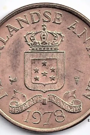 Kup teraz Nederlandse Antillen 1978 2,5 Cent Juliana UNC-