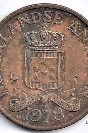 Nederlandse Antillen 1978 2,5 Cent Juliana P Rabat