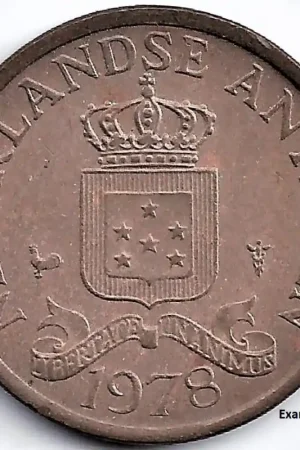 Rabat Nederlandse Antillen 1978 1 Cent Juliana P+