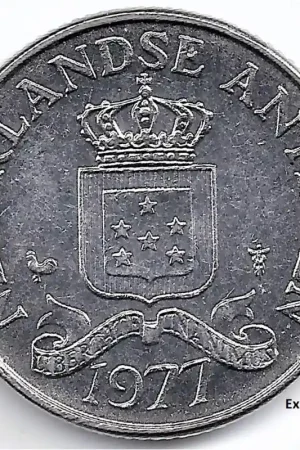 Nederlandse Antillen 1977 25 Cent Juliana UNC Ekspresowa dostawa