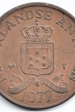 Nederlandse Antillen 1977 2,5 Cent Juliana ZF Oferta