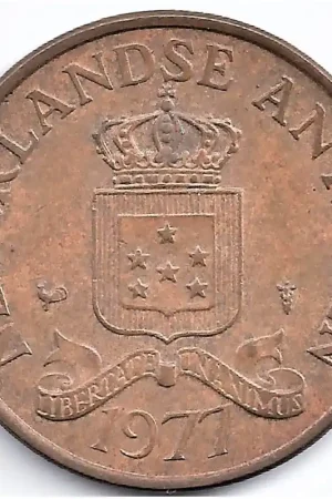 Promocja Nederlandse Antillen 1977 2,5 Cent Juliana P-