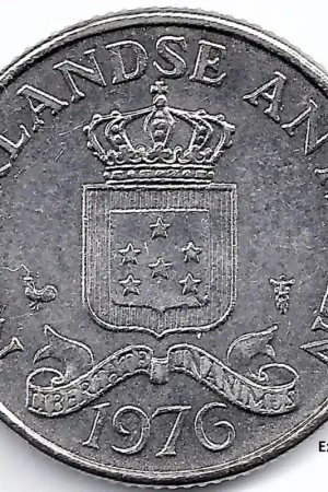 Nederlandse Antillen 1976 25 Cent Juliana UNC- Zwrot pieniędzy