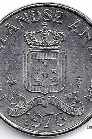 Nederlandse Antillen 1976 25 Cent Juliana UNC Najlepsza cena