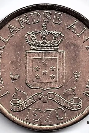 Najlepsza cena Nederlandse Antillen 1970 1 Cent Juliana UNC