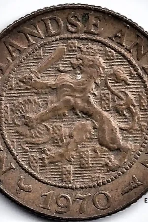 Nederlandse Antillen 1970 1 Cent Juliana P- (oude type) Niska cena