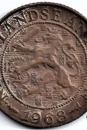 Nederlandse Antillen 1968* 1 Cent Juliana ZF+ (productie 1969) Kup teraz