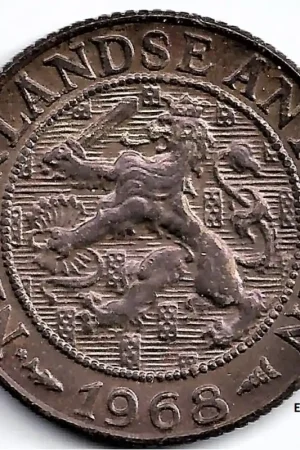 Nederlandse Antillen 1968* 1 Cent Juliana P+ (productie 1969) Tani