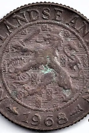 Tani Nederlandse Antillen 1968 1 Cent Juliana ZF-