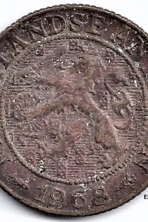 Popularny Nederlandse Antillen 1968 1 Cent Juliana F+