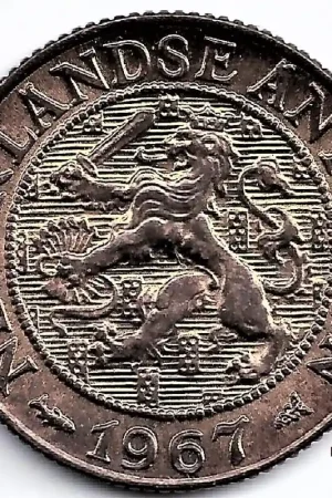 Nederlandse Antillen 1967 1 Cent Juliana UNC Oferta