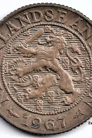 Nederlandse Antillen 1967 1 Cent Juliana P Ekspresowa dostawa