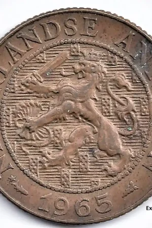 Nederlandse Antillen 1965* (1969) 2,5 Cent Juliana ZF Popularny