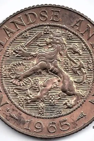 Ekspresowa dostawa Nederlandse Antillen 1965* (1969) 2,5 Cent Juliana UNC-