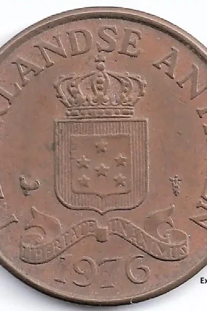 Nederlandse Antillen 1976 2,5 Cent Juliana ZF Kup teraz