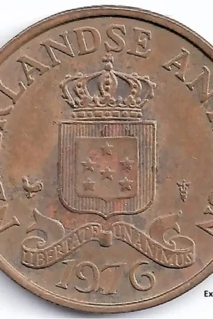 Oferta limitowana Nederlandse Antillen 1976 2,5 Cent Juliana P-