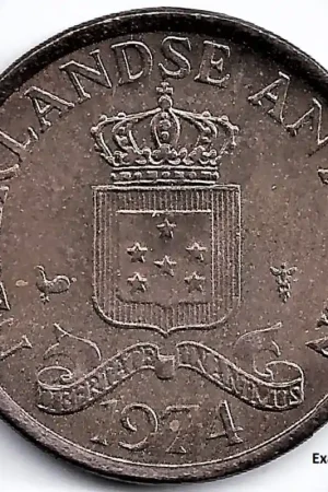 Ekspresowa dostawa Nederlandse Antillen 1974 1 Cent Juliana P+