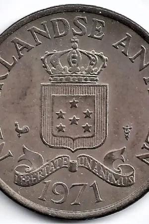 Nederlandse Antillen 1973 2,5 Cent Juliana UNC- Kup teraz
