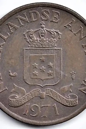 Premium Nederlandse Antillen 1973 2,5 Cent Juliana P-