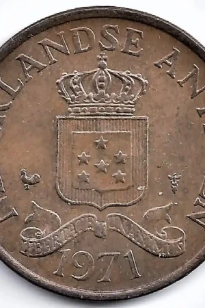 Ekspresowa dostawa Nederlandse Antillen 1973 2,5 Cent Juliana P+