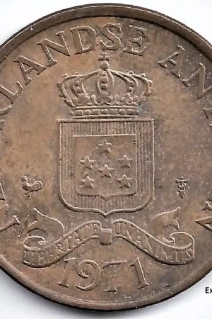 Nederlandse Antillen 1973 2,5 Cent Juliana P Tani