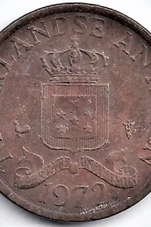 Promocja Nederlandse Antillen 1972 1 Cent Juliana ZF-