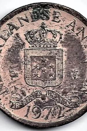 Nederlandse Antillen 1972 1 Cent Juliana UNC- Ekspresowa dostawa